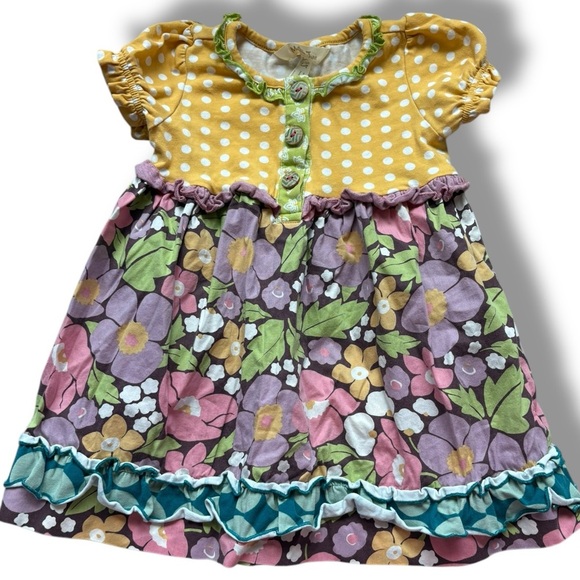 Matilda Jane Once Upon a Time Down Down Down Dress Fall 2016 size 12-18 months - Picture 2 of 8